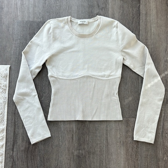 Babaton Sculpt Knit Empire Longsleeve - Picture 6 of 8